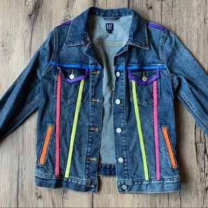 Gap | Jean Jacket, Hand Painted